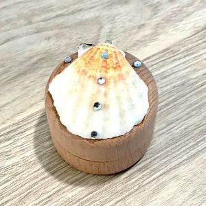 Seashell trinket box